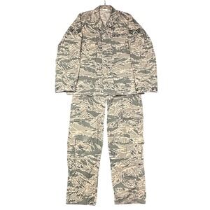 US Air Force ABU Digital Tiger Stripe Camo Utility Jacket Staff Sergeant 40R